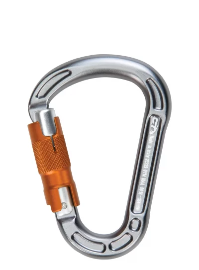 karabinek climbing technology concept wg twist lock grey orange