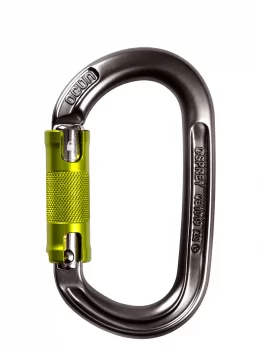 Karabinek Osprey Twist - anthracite/green