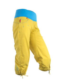 Spodnie damskie MAYA 3/4 WM yellow/blue