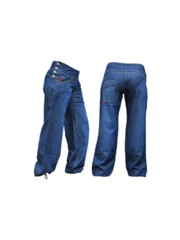 Spodnie damskie MAYA dark blue jeans