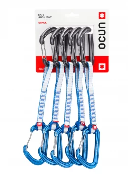 Zestaw Ekspresów Hawk QD Wire DYN 11, 15cm 5-pack - blue