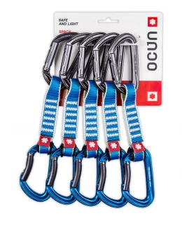 Zestaw Ekspresów Hawk QD Zoom PA 15/22 12 cm 5-pack - blue