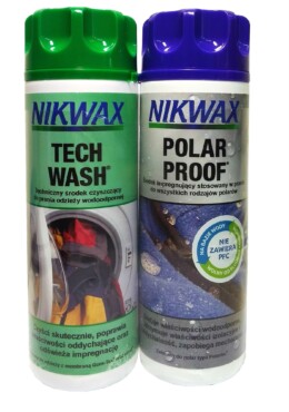 Zestaw Nikwax Tech Wash/Polar Proof 2x300ml