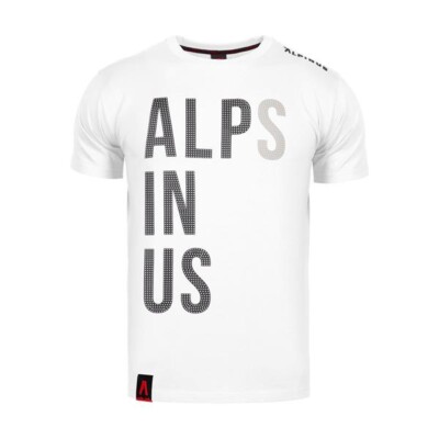Koszulka męska Alpinus Alps In Us biała ALP20TC0015