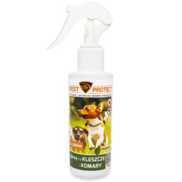 Spray na kleszcze, komary dla psa PEST PROTECT 100ml