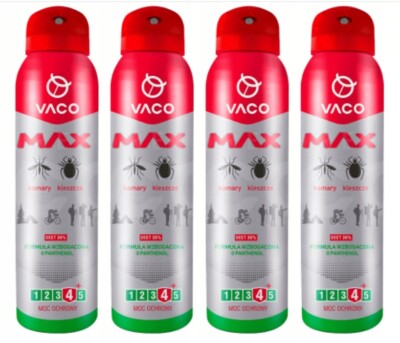 Spray MAX na komary kleszcze meszki 100ml VACO